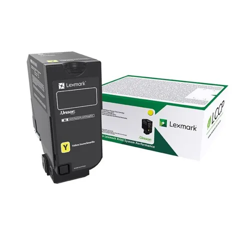Lexmark 75B20Y0 Yellow Return Program Toner Cartridge