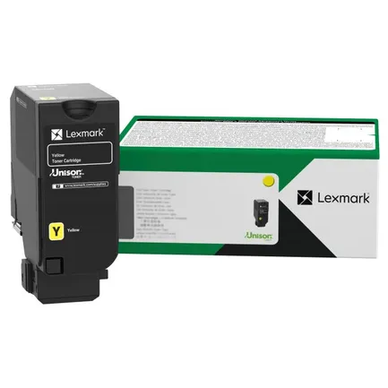 Lexmark 71C2HY0 High Capacity Yellow Return Programme Toner Cartridge