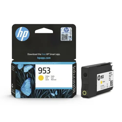 HP 953 Yellow Ink Cartridge - (F6U14AE)