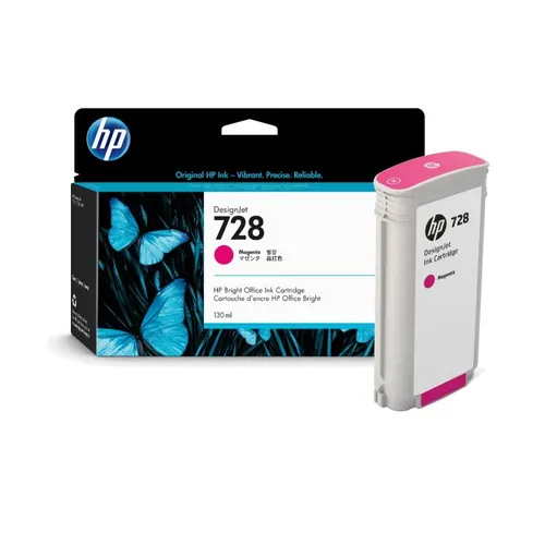 HP 728 High Capacity Magenta Ink Cartridge - (F9J66A)