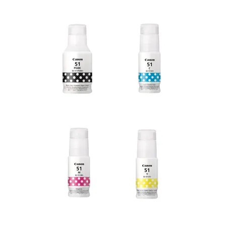 Canon GI-51 4-Colour Ink Bottle Pack