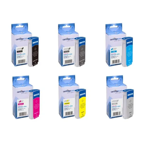 Compatible HP 727 High Capacity 6 Colour Ink Cartridge Multipack