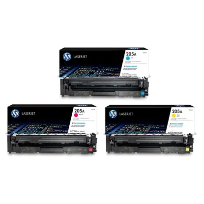 HP 205A 3 Colour Toner Cartridge Multipack