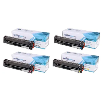 Compatible High Capacity HP 207X 4 Colour Laser Toner Multipack - (W2210X/W2211X/W2212X/W2213X)