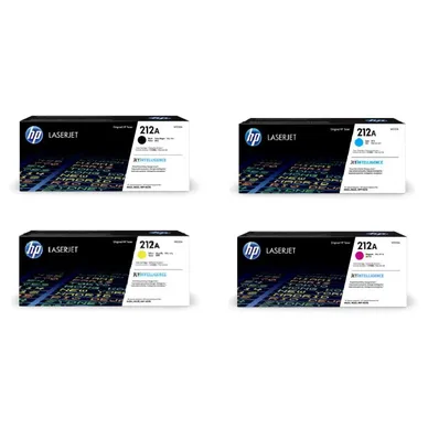 HP 212A 4 Colour Toner Cartridge Multipack