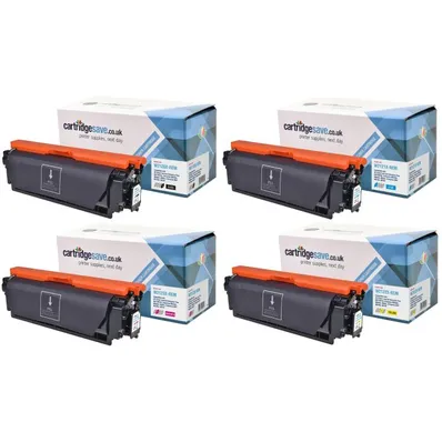Compatible HP 212X High Capacity 4 Colour Toner Cartridge Multipack