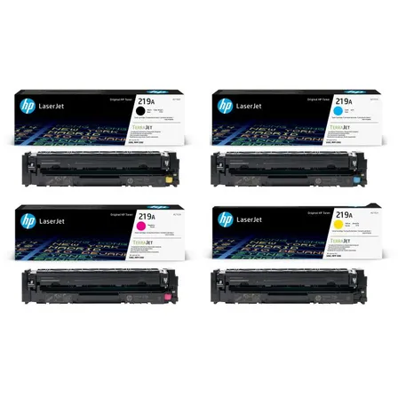 HP 219A 4 Colour Toner Cartridge Multipack