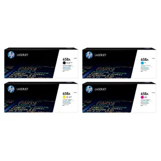 HP 658A 4 Colour Toner Cartridge Multipack