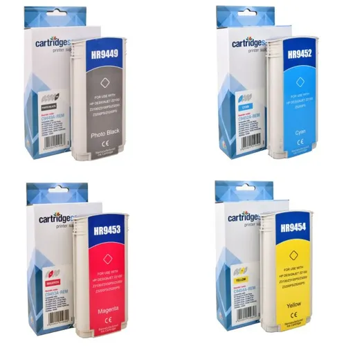 Compatible HP 70 4 Colour Ink Cartridge Multipack