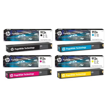 HP 913A 4 Colour Ink Cartridge Multipack