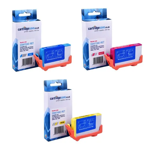 Compatible HP 920XL High Capacity 3 Colour Ink Cartridge Multipack