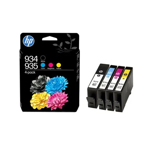HP 934/935 4 Colour Ink Cartridge Multipack (6ZC72AE)