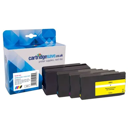 Compatible HP 950/951 4 Colour Ink Cartridge Multipack (6ZC65AE)