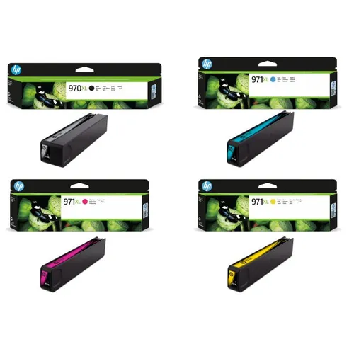 HP 970XL / 971XL High Capacity 4 Colour Ink Cartridge Multipack