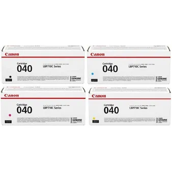 Canon 040 4 Colour Toner Cartridge Multipack