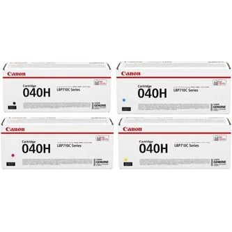 Canon 040 High Capacity 4 Colour Toner Cartridge Multipack