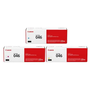Canon 046 3 Colour Toner Cartridge Multipack