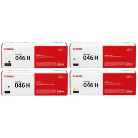 Canon 046H High Capacity 4 Colour Toner Cartridge Multipack