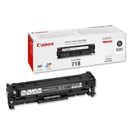 Canon 718 Black Toner Cartridge - (2662B002AA)