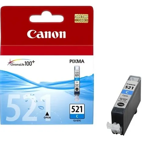 Canon CLI-521C Cyan Ink Cartridge - (2934B001AA)