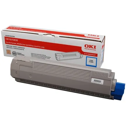 OKI 44059107 Cyan Toner Cartridge