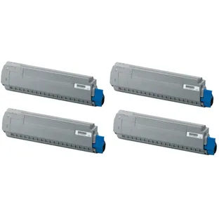 OKI 4405916 4 Colour Toner Cartridge Multipack