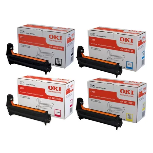 Oki 4431850 4 Colour Image Drum Multipack