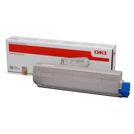 OKI 44844505 Yellow Toner Cartridge