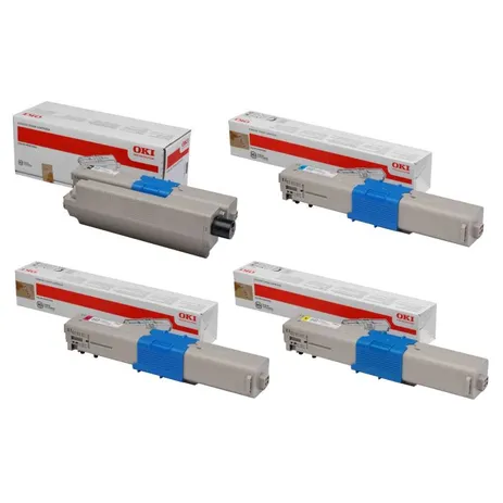Oki 4497353 4 Colour Toner Cartridge Multipack