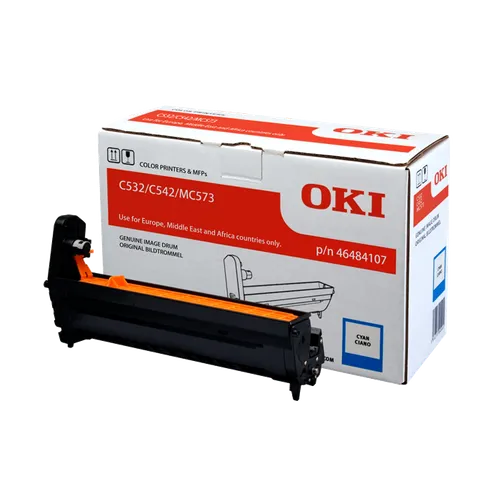 Oki 46484107 Cyan Image Drum 