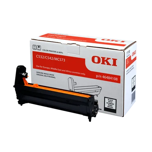 Oki 46484108 Black Image Drum 