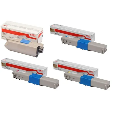 Oki 4650870 High Capacity 4 Colour Toner Cartridge Multipack