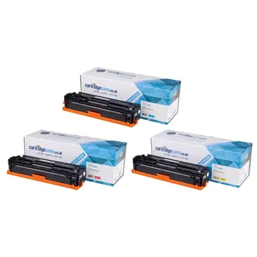 Compatible Canon 731 3 Colour Toner Cartridge Multipack
