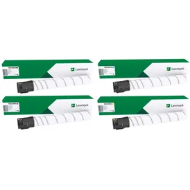 Lexmark 76C00 4 Colour Toner Cartridge Multipack