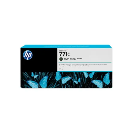 HP 771C Matte Black Ink Cartridge - (B6Y07A)