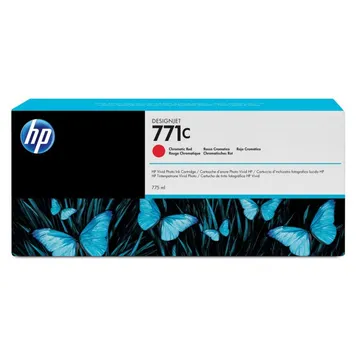 HP 771C Chromatic Red Ink Cartridge - (B6Y08A)