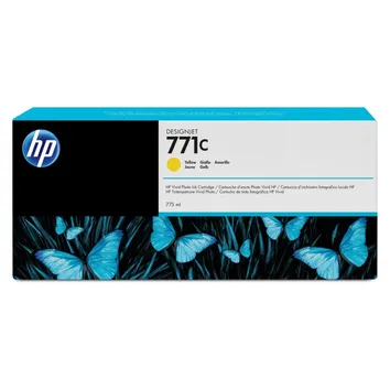 HP 771C Yellow Ink Cartridge - (B6Y10A)