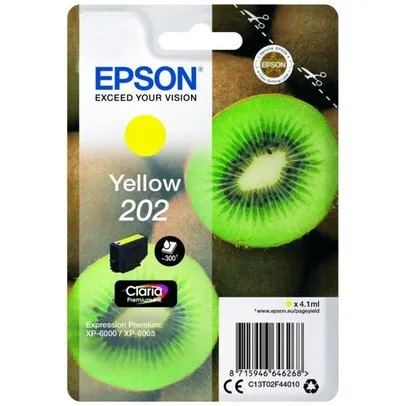 Epson 202 Yellow Ink Cartridge - (T02F4 Kiwi)