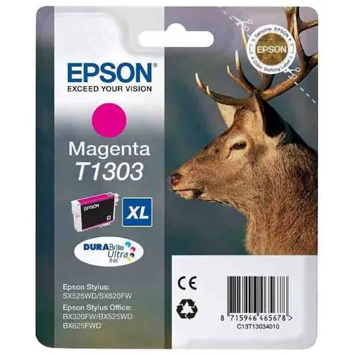 Epson T1303 Extra High Capacity Magenta Ink Cartridge - (Stag)