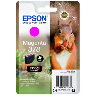 Epson 378 Magenta Ink Cartridge - (T3783 Squirrel)