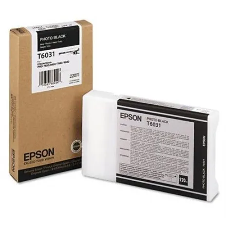 Epson T6031 High Capacity Photo Black Ink Cartridge - (C13T603100)