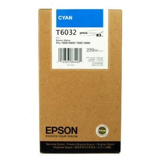 Epson T6032 High Capacity Cyan Ink Cartridge - (C13T603200)