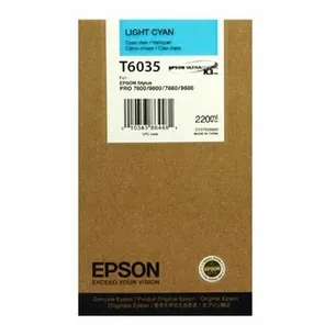 Epson T6035 High Capacity Light Cyan Ink Cartridge - (C13T603500)