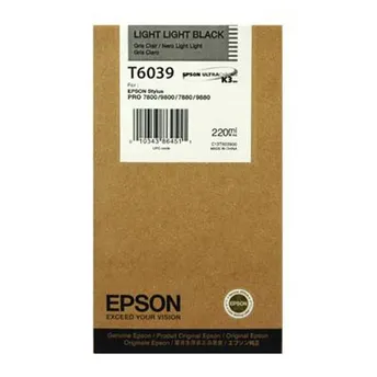 Epson T6039 High Capacity Light Light Black Ink Cartridge - (C13T603900)