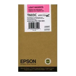 Epson T603C High Capacity Light Magenta Ink Cartridge - (C13T603C00)