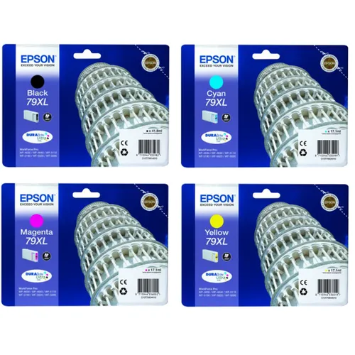 Epson 79XL 4 Colour High Capacity Ink Cartridge Multipack (Tower of Pisa)