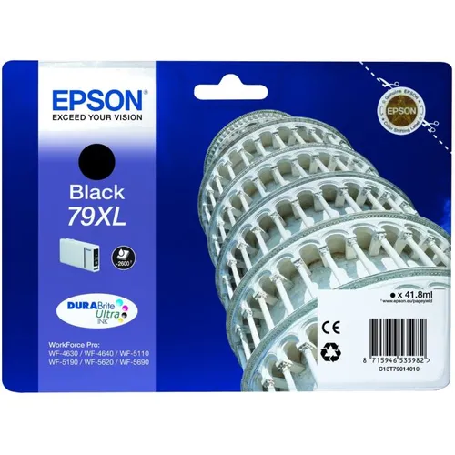 Epson 79XL High Capacity Black Ink Cartridge - (Tower of Pisa T7901)