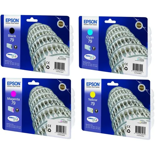 Epson 79 4 Colour Ink Cartridge Multipack - (Tower of Pisa)