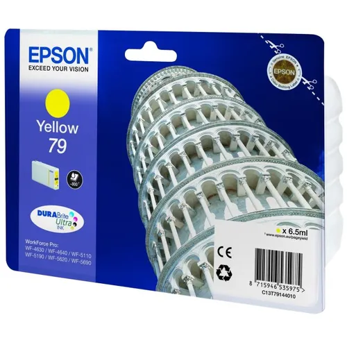 Epson 79 Yellow Ink Cartridge - (Tower of Pisa T7914)