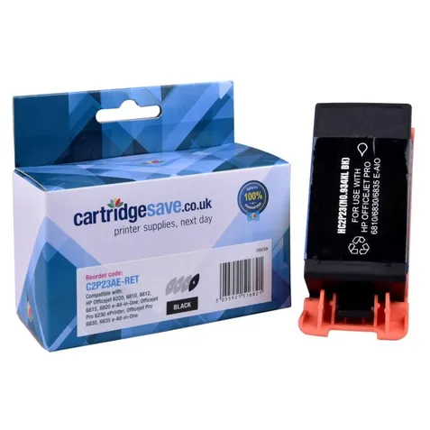 Compatible HP 934XL High Capacity Black Ink Cartridge - (C2P23AE)